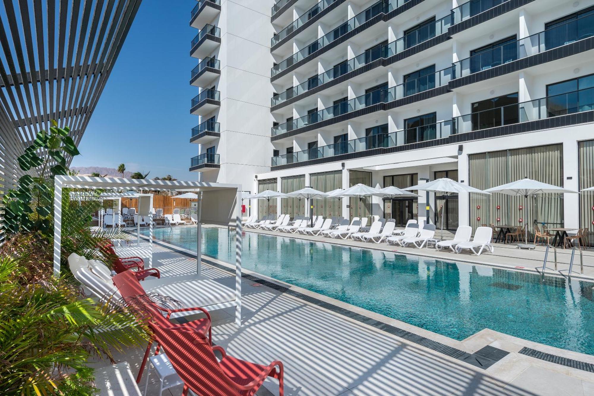 Roxon Red Sea Eilat - Adults Only Hotell Exteriör bild